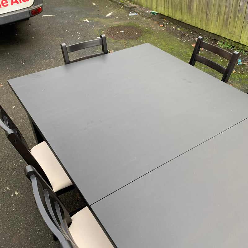 IKEA extending table and chairs