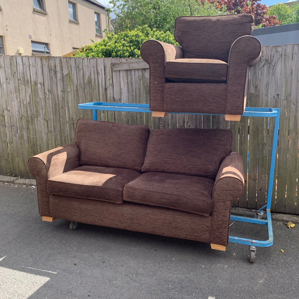 3 seater sofa and armchair