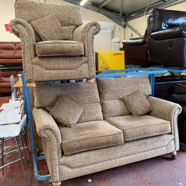 2 seater sofa and armchair