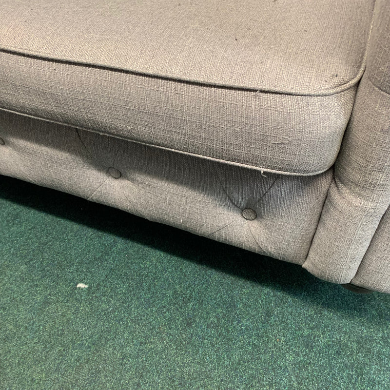 3 seater sofa and footstool