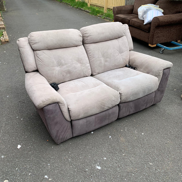 2 seater recliner sofa