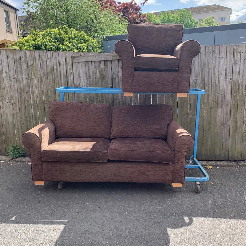3 seater sofa and armchair
