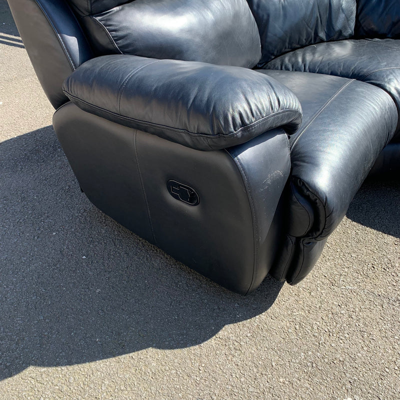Reclining corner sofa and armchair