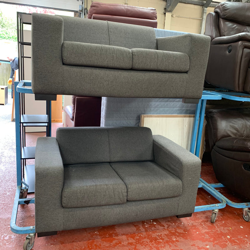 2x 2 seater sofas