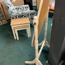 White standing mirror