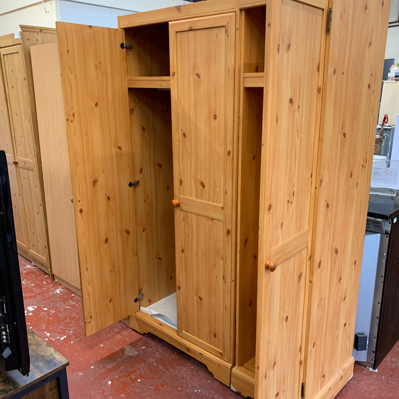 Triple wardrobe