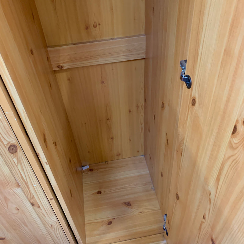 Triple wardrobe