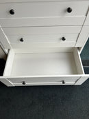 White Drawers
